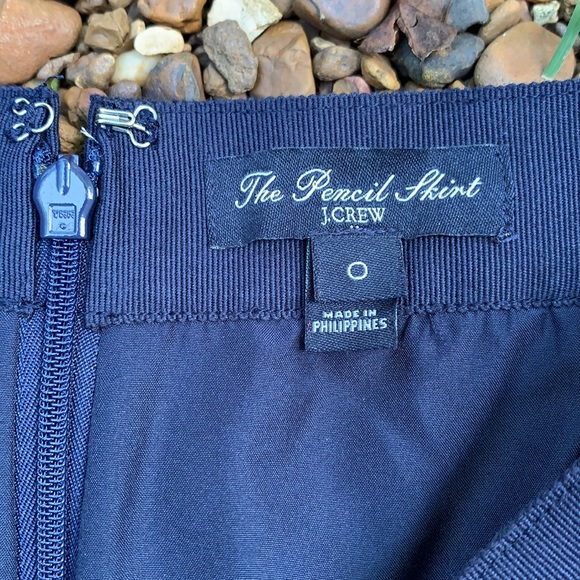 J. Crew Pencil Skirt Plaid Size 0 - Picture 6 of 7